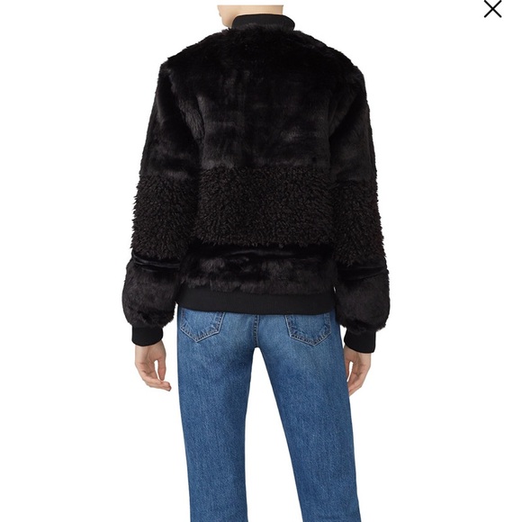 John + Jenn Faux Fur Bomber Jacket: 100% Exclusive - Picture 2 of 6